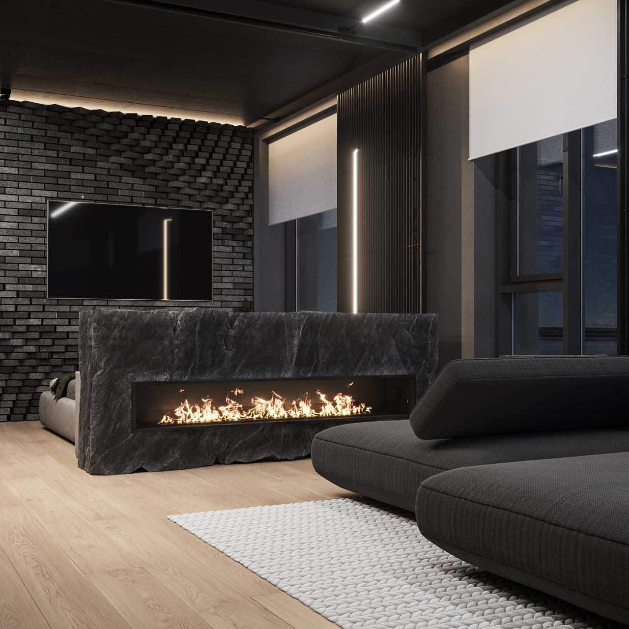 Квартира openspace в ЖК КОКОС