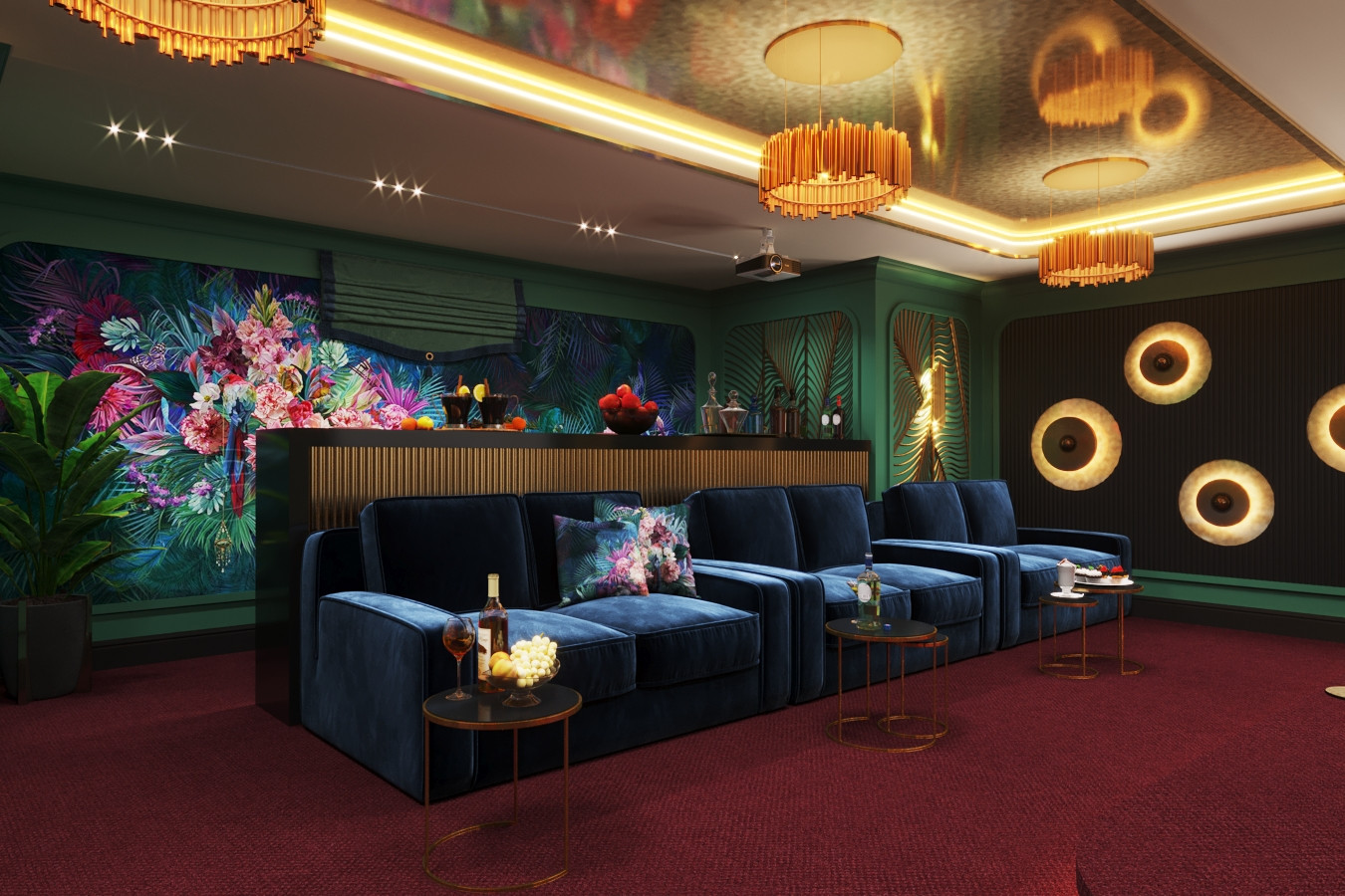 Развлекательный комплекс в доме