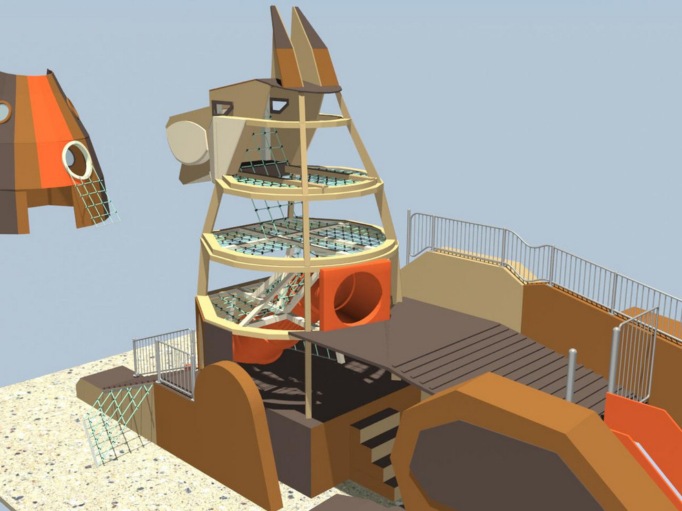 Детская игровая площадка «Мухтар»