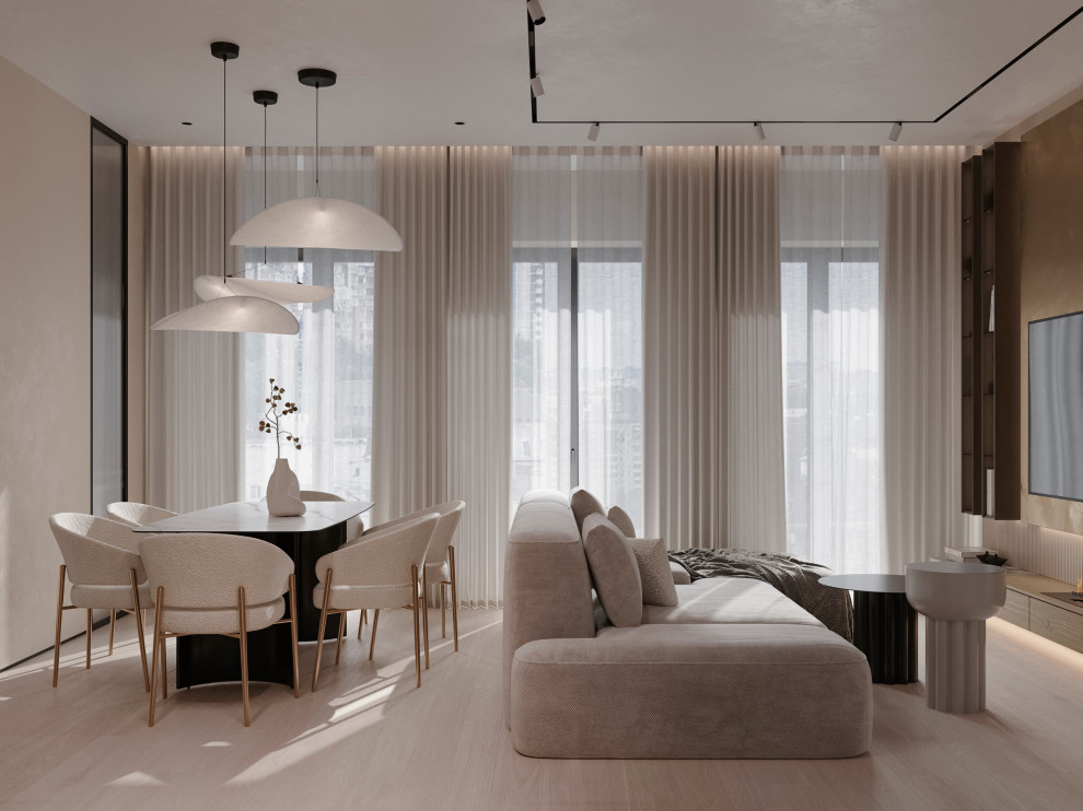 Гостиная. Апарт-комплекс Sky View