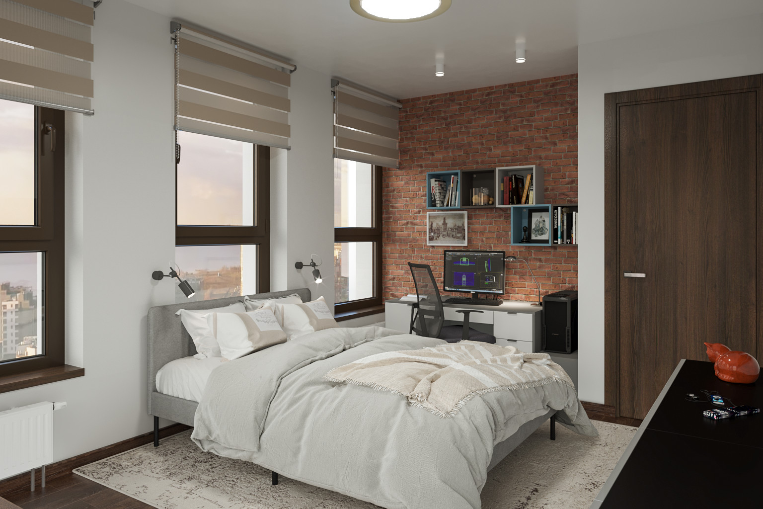 Дизайн-проект двухкомнатной квартиры