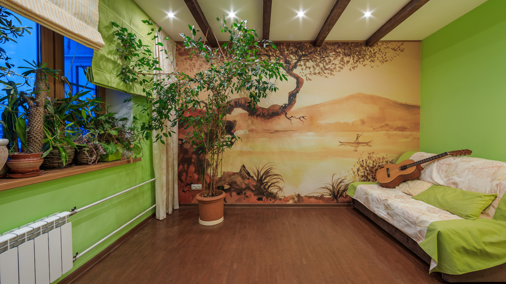 квартира с теплом в душе