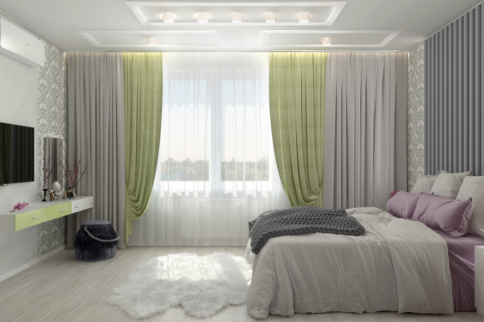 Дизайн спальни в коттедже, ст.Динская