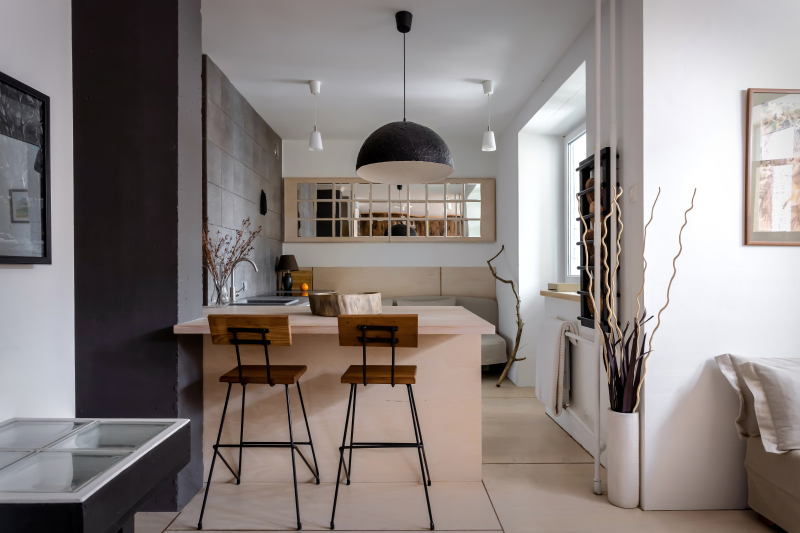 Houzz тур: 44 кв.м — экостудия для мамы дизайнера