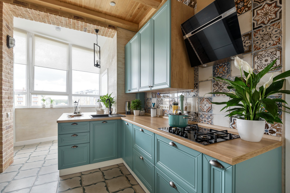 Обложка проекта: кухня морской бриз