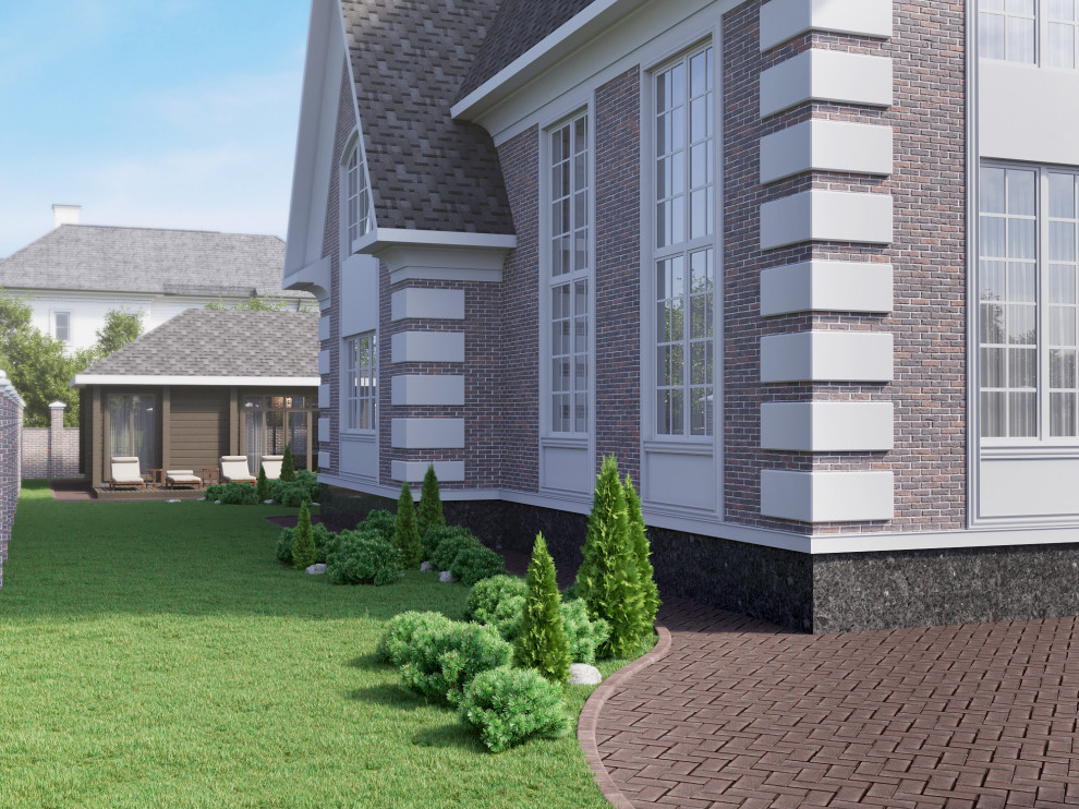 Проект дома со вторым светом 400 кв.м