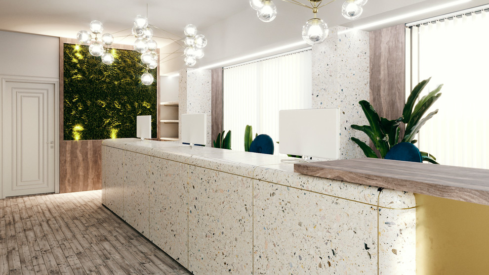 Обложка проекта: Интерьер кабинета и лобби нотариуса