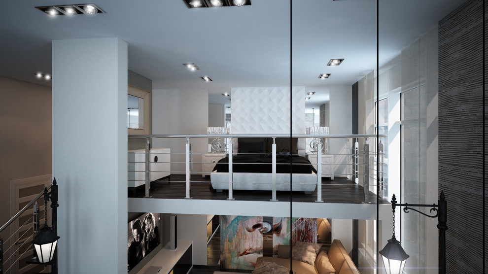 Однокомнатная квартира, высота потолка 4 м