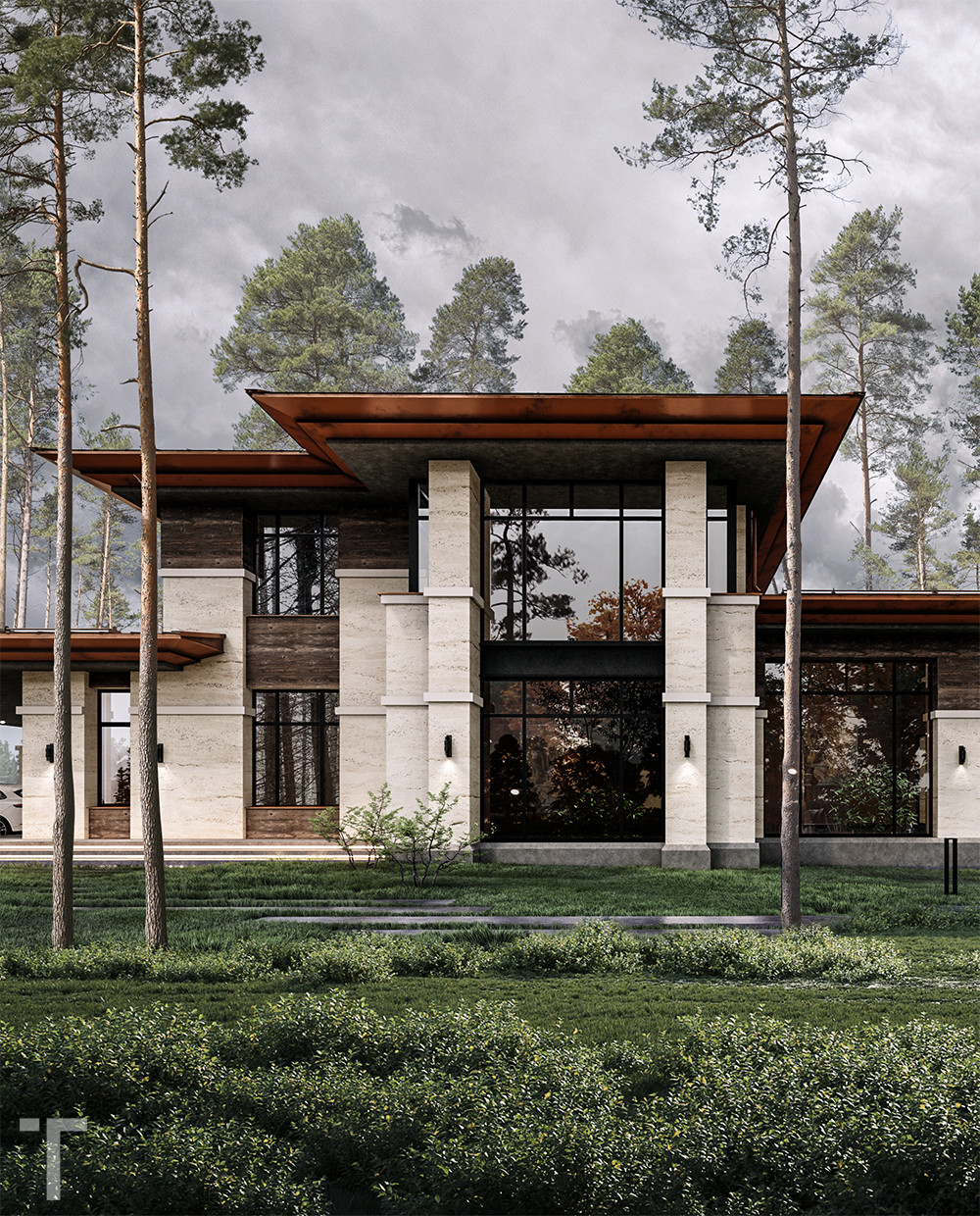 Обложка проекта: Дом в Репино