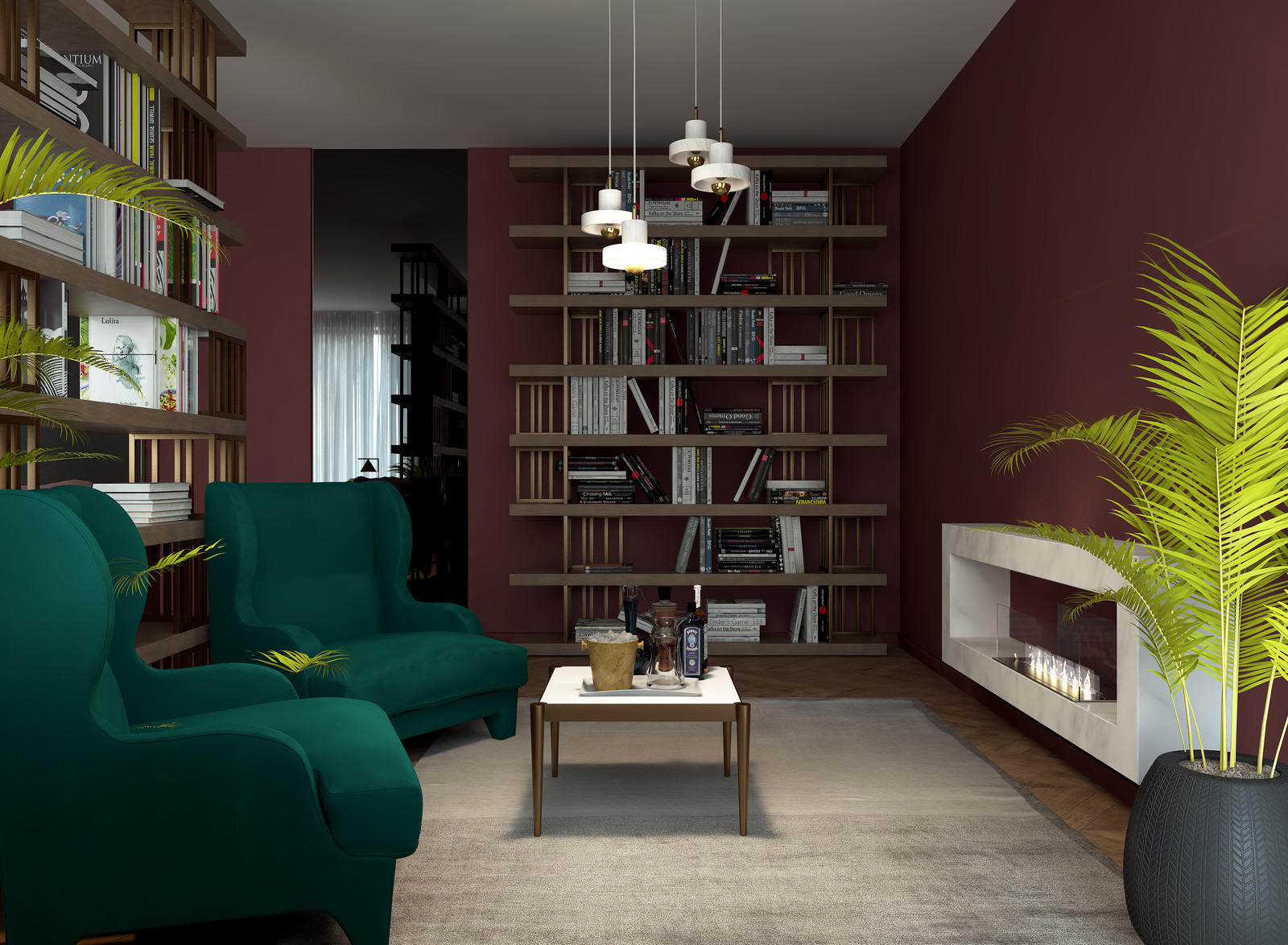 Интерьер квартиры в клубном доме "Гринвич Парк"