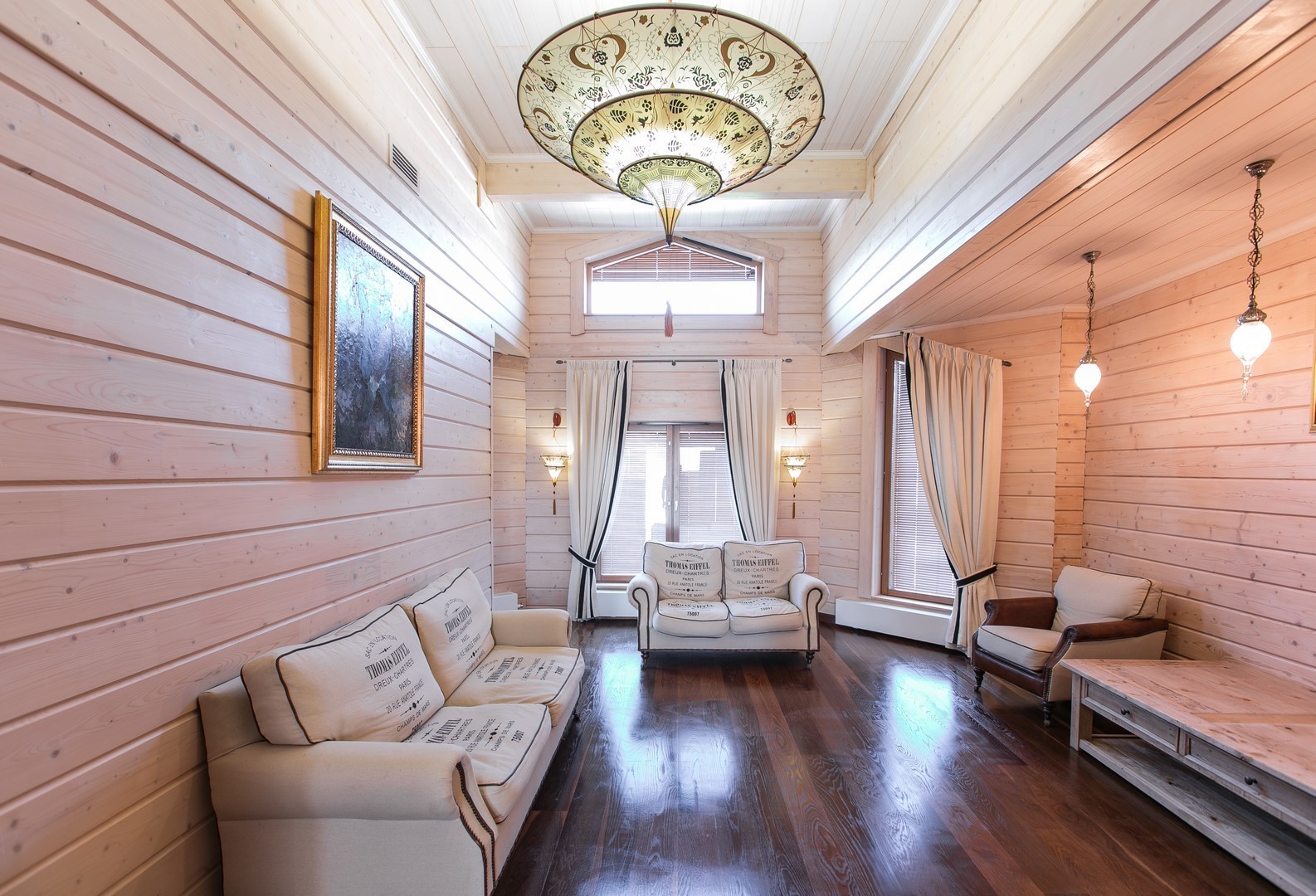 Деревянный дом из клееного бруса