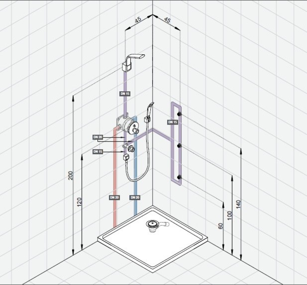Смеситель скрытого монтажа — чем он отличается от привычного