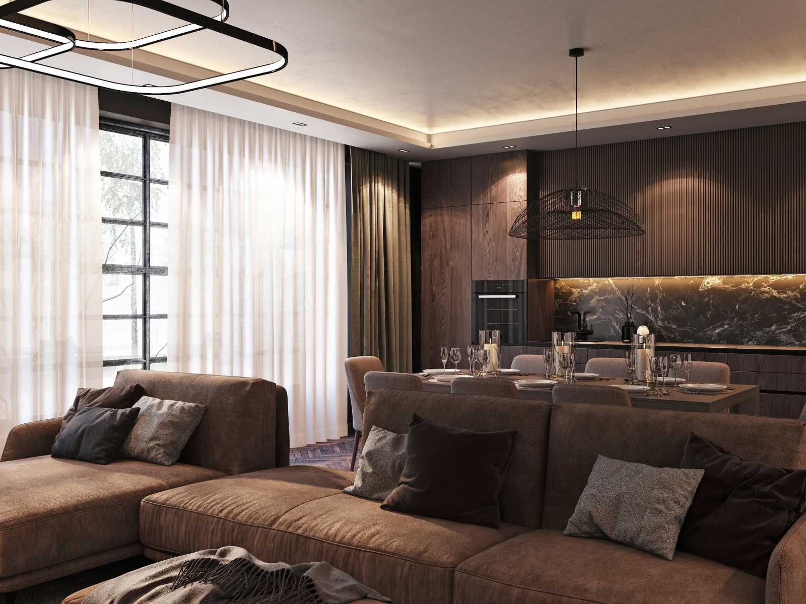 Обложка проекта: Квартира в современном стиле