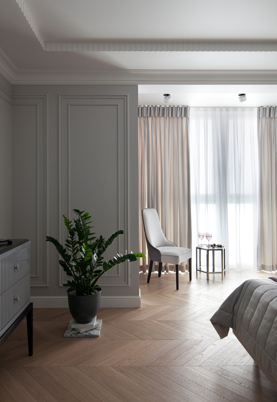 Интерьер квартиры в стиле современной классики 105 кв.м.