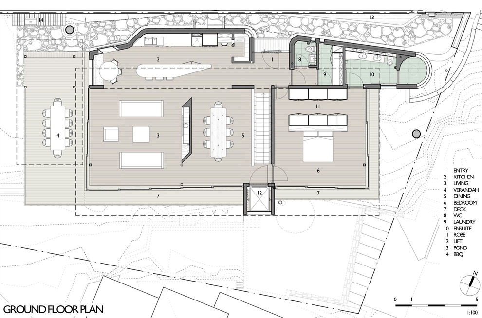 Houzz Австралия: Дом под эвкалиптами с видом на долину