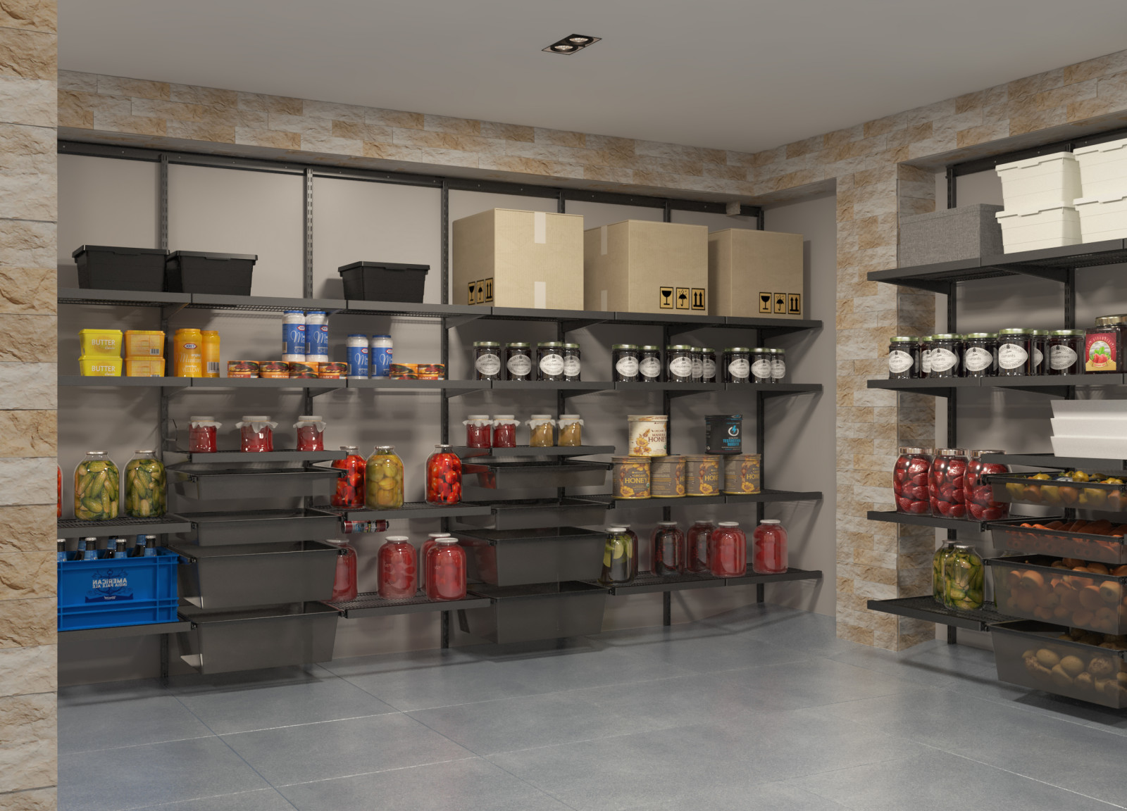 Дизайн-проект помещения для хранения