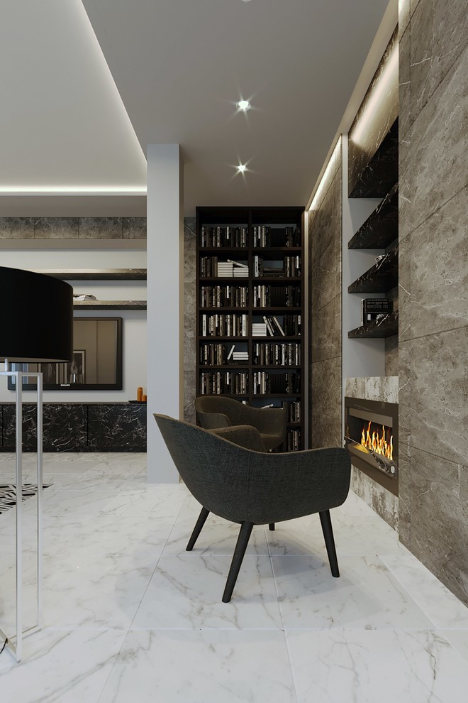 Обложка проекта: Визуализация первого этажа загородного дома