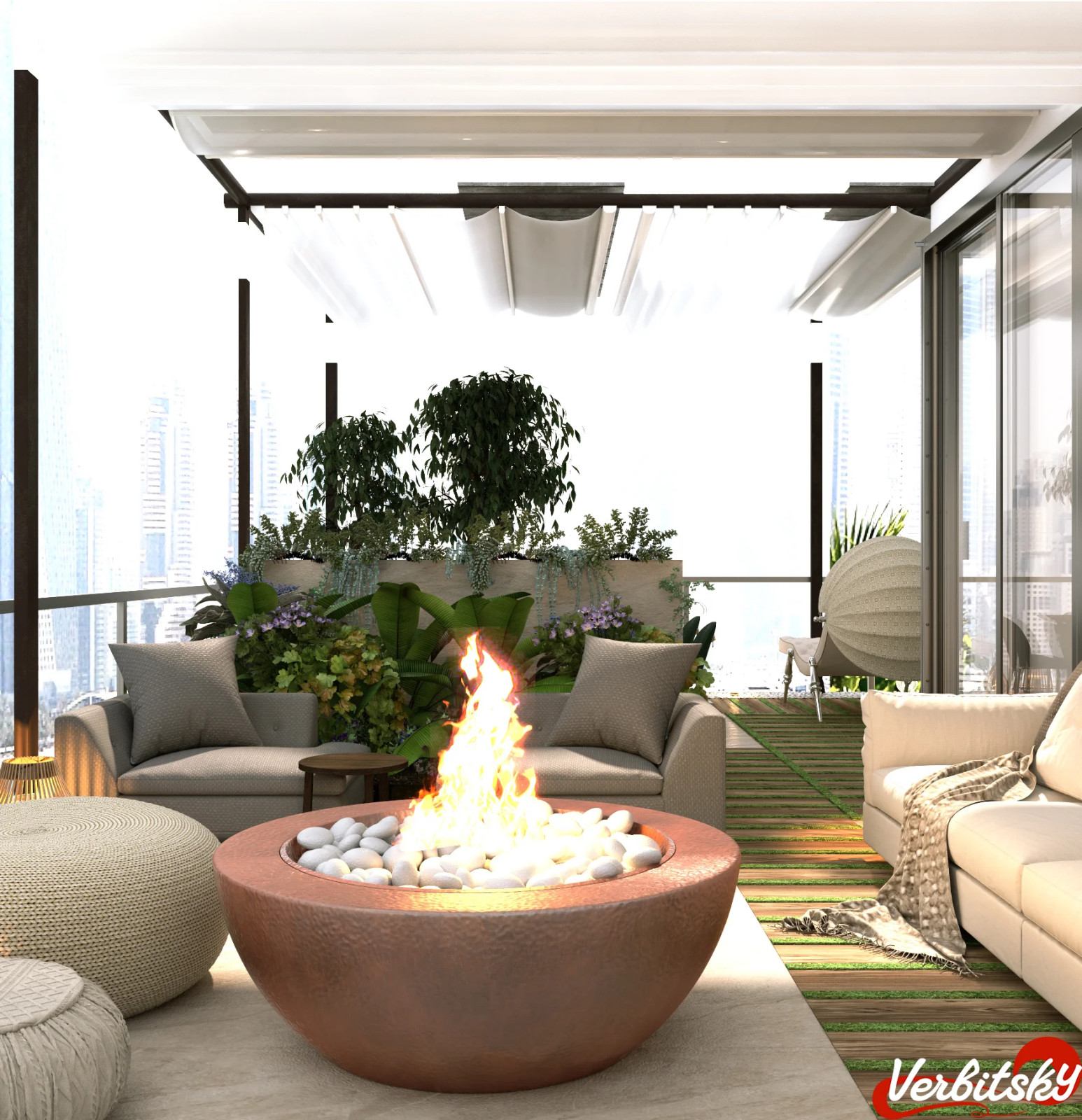 Дизайн проект для семьи депутата в DUBAI