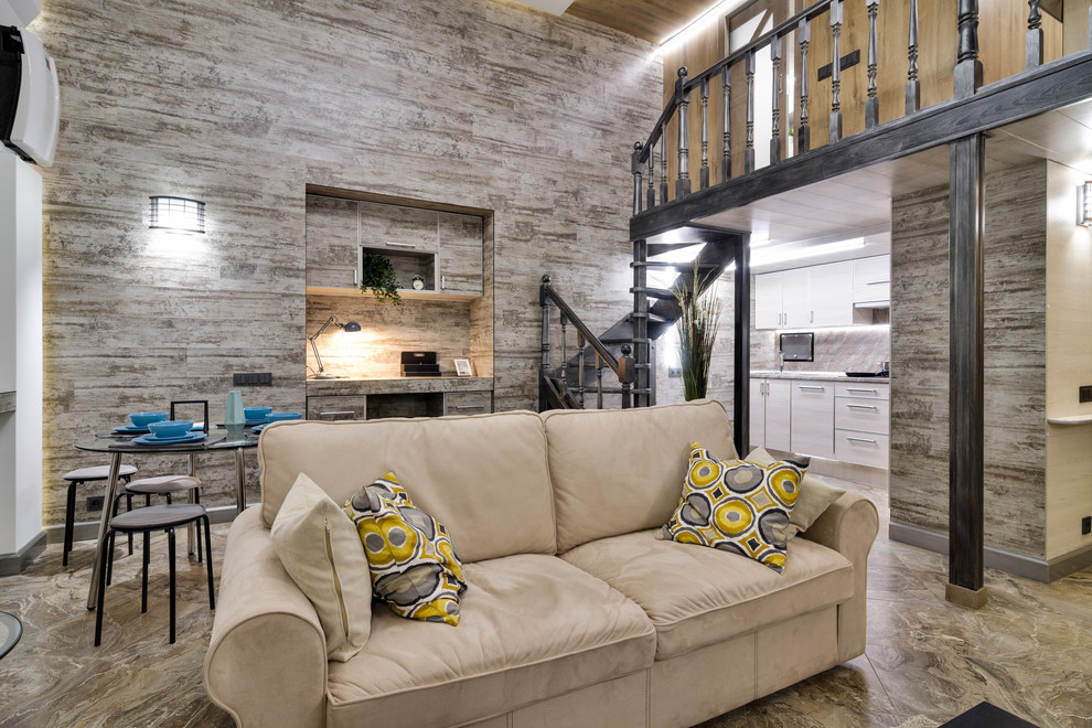 Двухэтажная студия