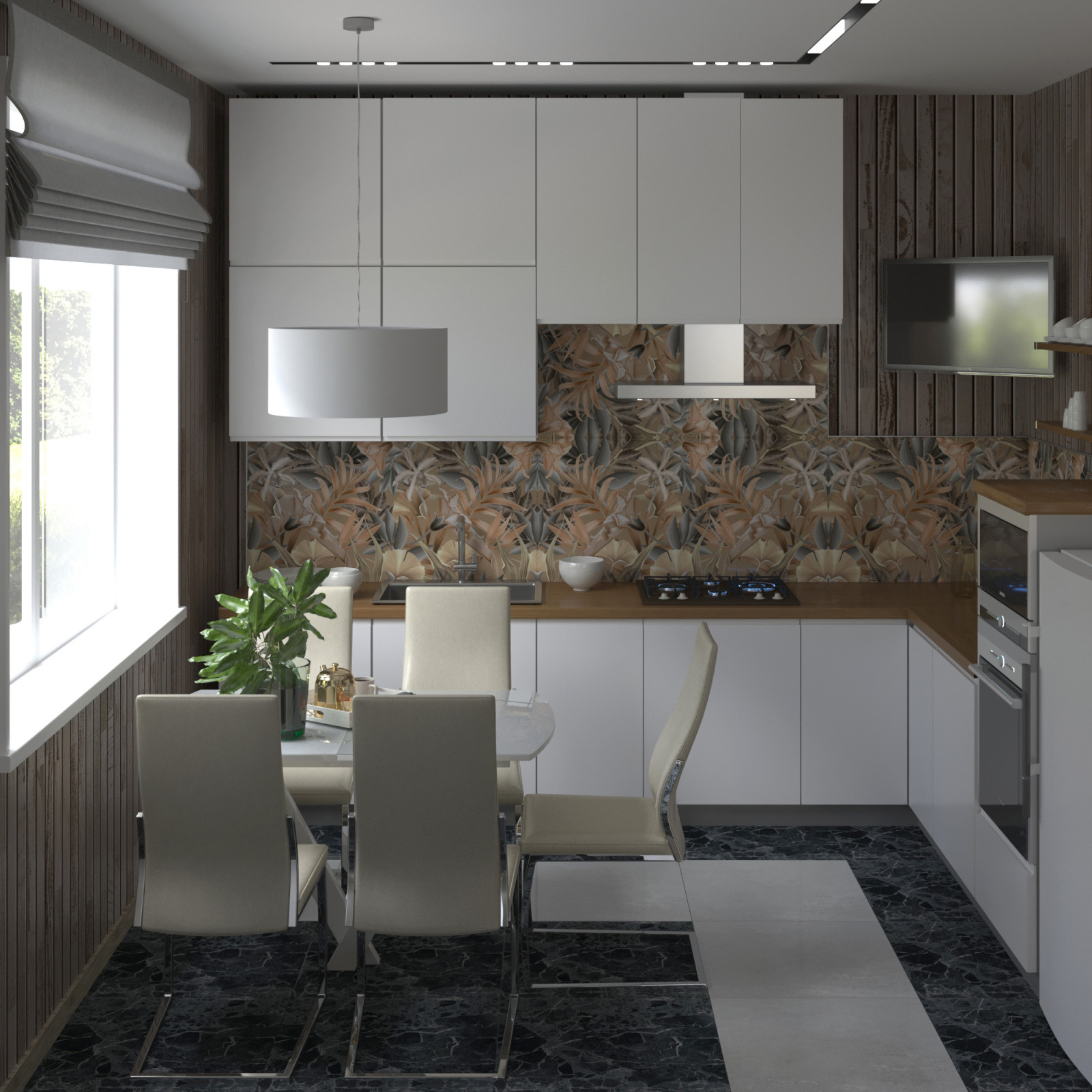 Интерьер деревянного дома, Нижегородская область