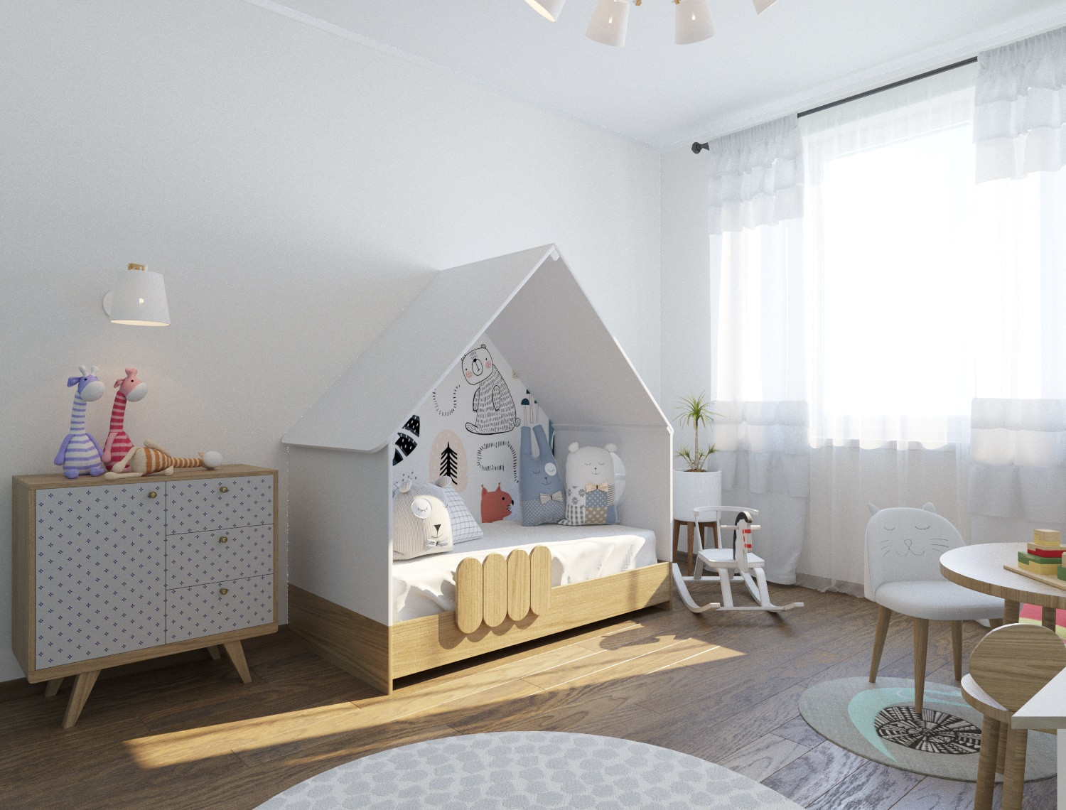 Современная квартира для молодожёнов