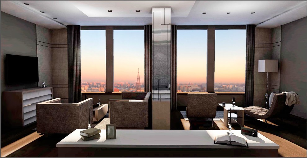 Комната для сна больших размеров