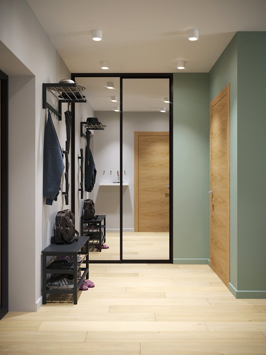 Зеленые акценты в ЖК "Цветной бульвар"