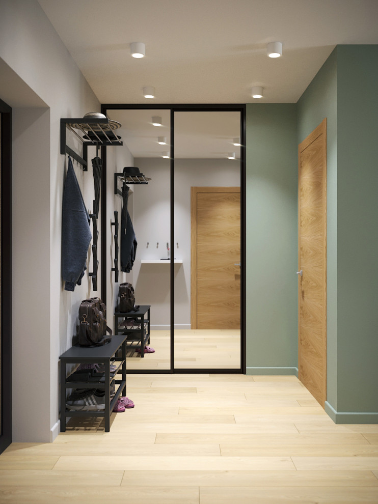 Зеленые акценты в ЖК "Цветной бульвар"