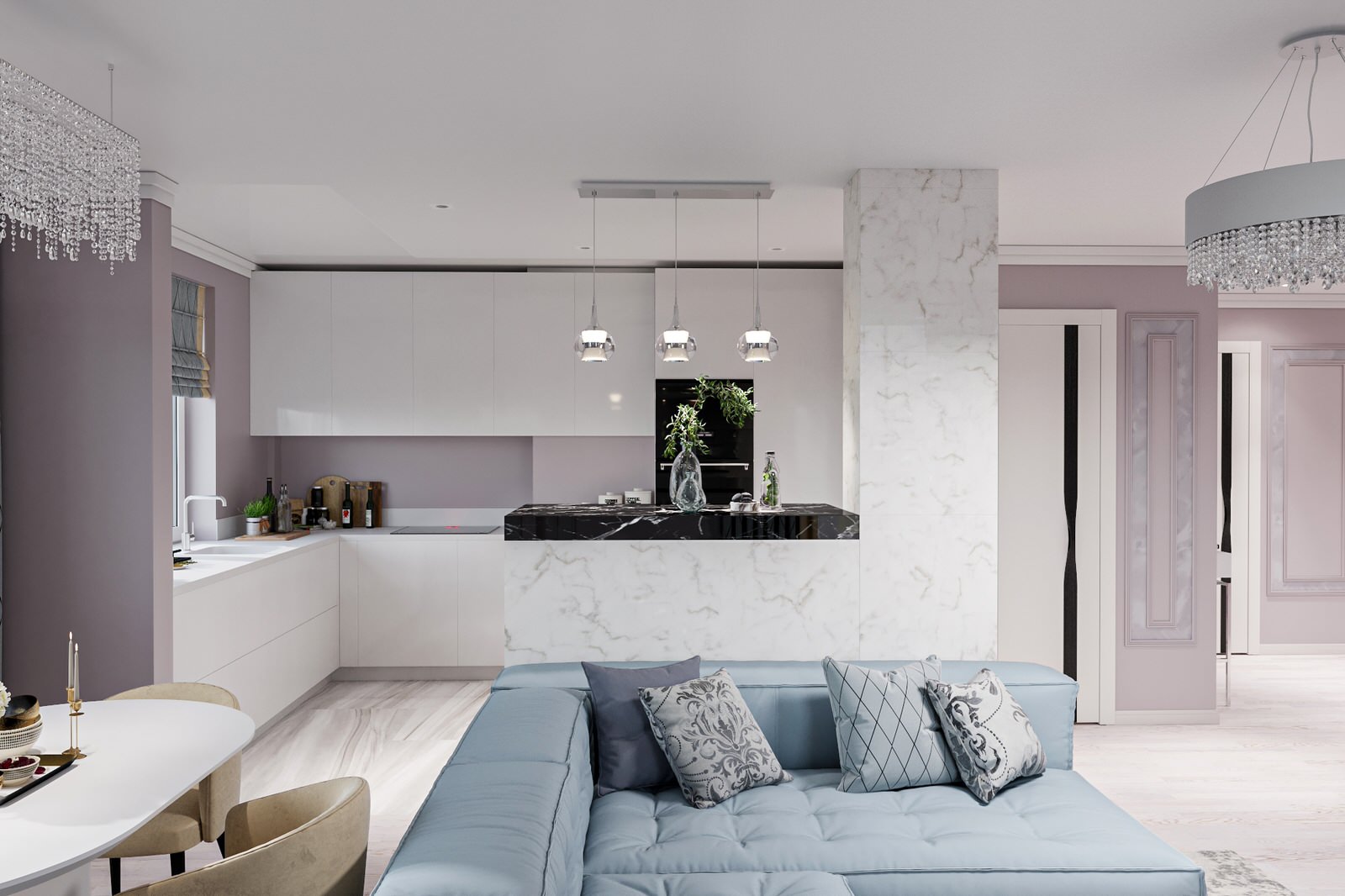 Обложка проекта: Проект квартиры 100м2