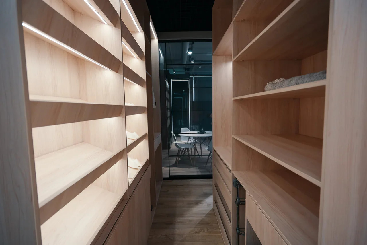 Классическая гардеробная ECOLINE