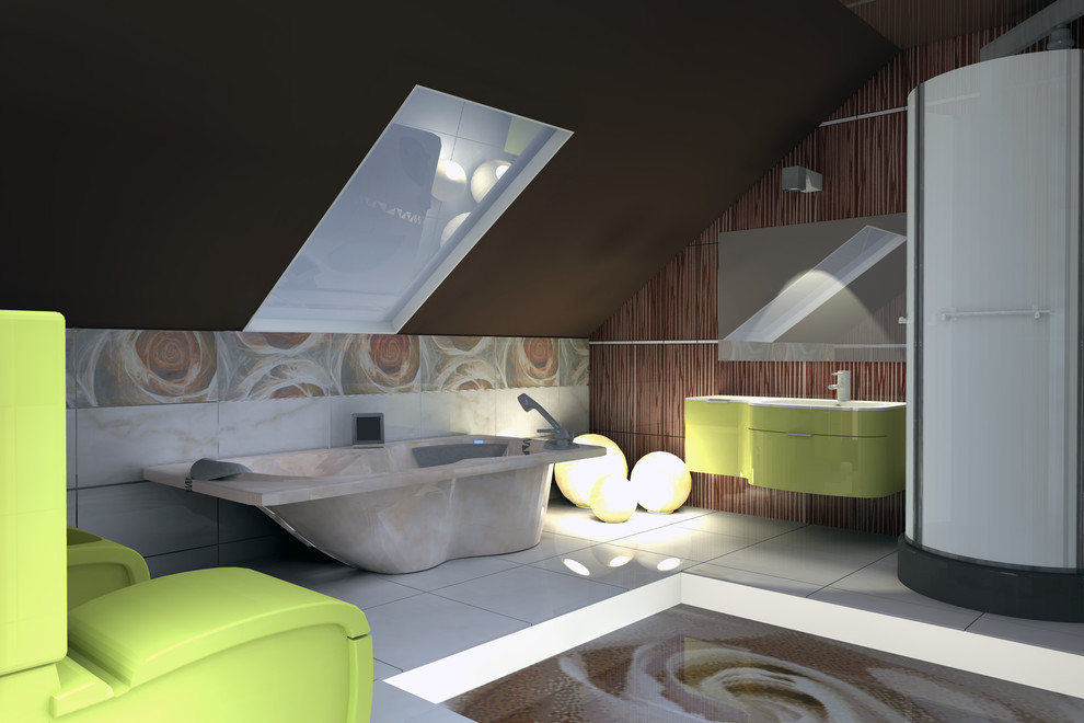 Обложка проекта: "Цветотерапия". Частный дом