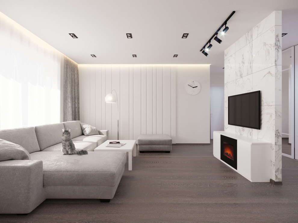 Дизайн-проект современной 3-к квартиры