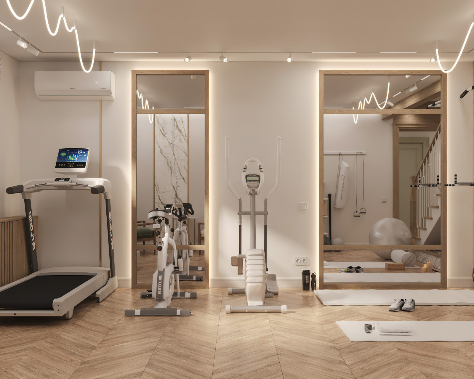 20. Mikhailovka 271м². Цокольный этаж