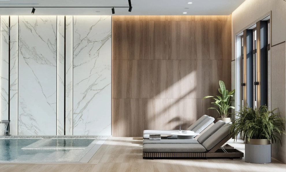 Обложка проекта: Бассейн в частном доме. Истринский район.