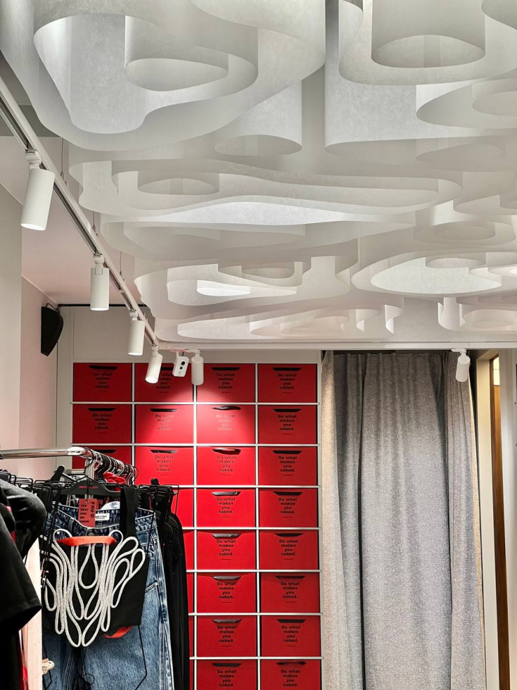 Обложка проекта: Красивый потолок для магазина одежды в Москве