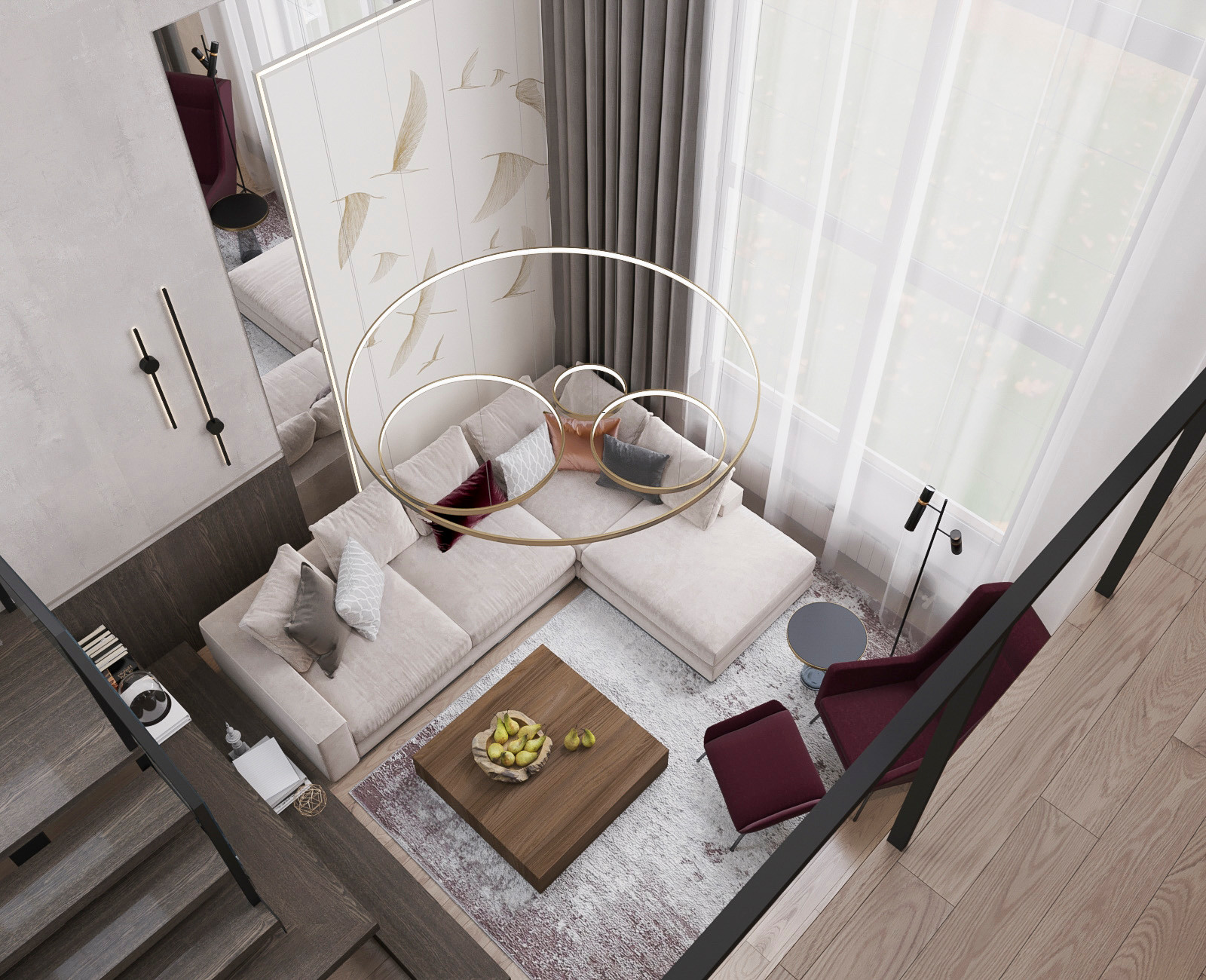 65,11 м2, кухня-гостиная в доме, Ивановская обл.