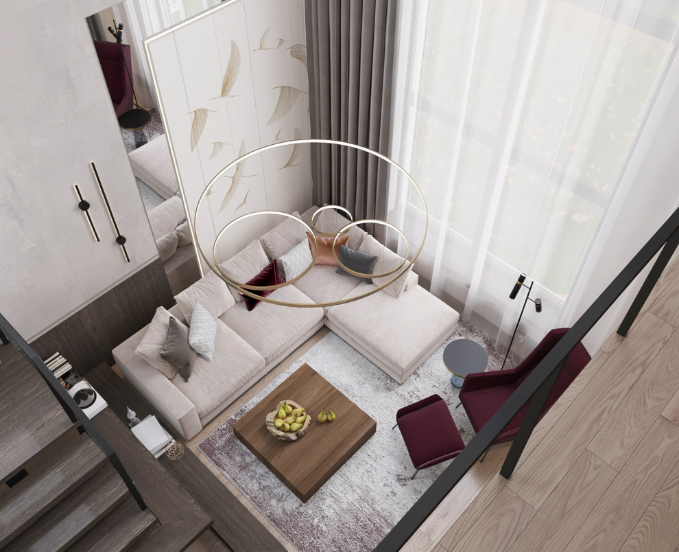 65,11 м2, кухня-гостиная в доме, Ивановская обл.