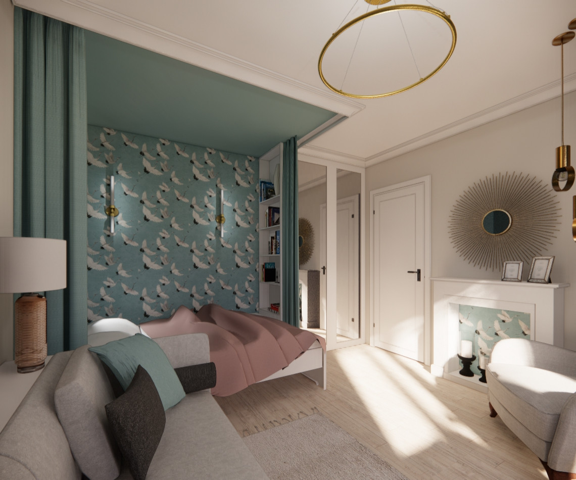 Однокомнатная квартира на Озерной