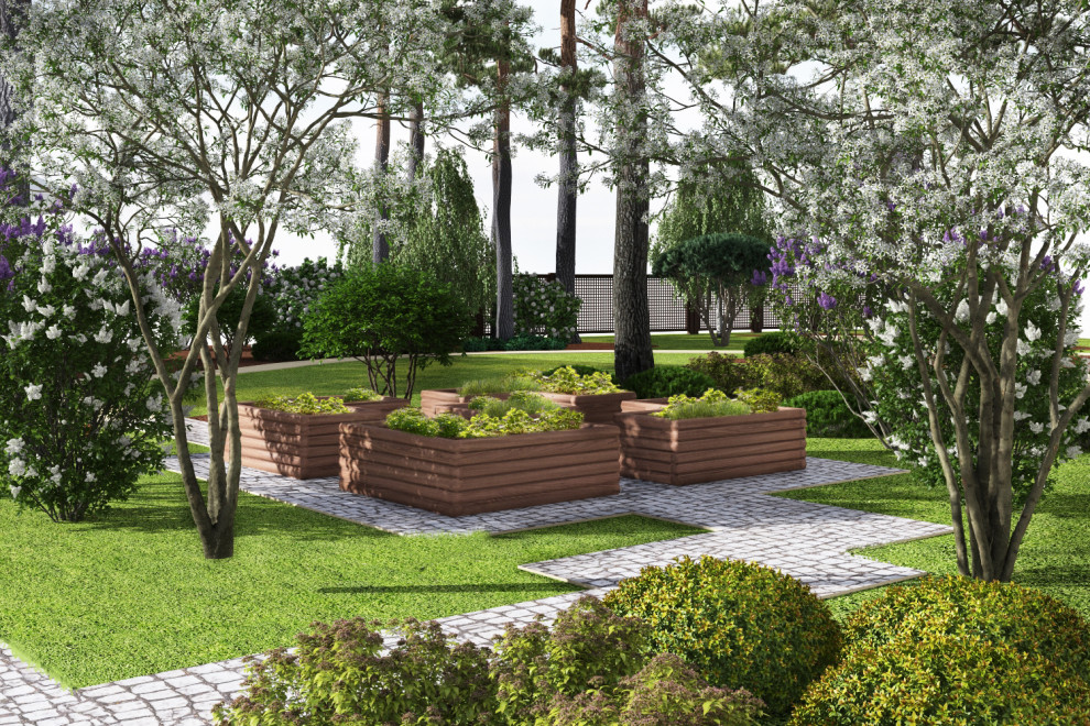 Обложка проекта: Зачарованный сад.