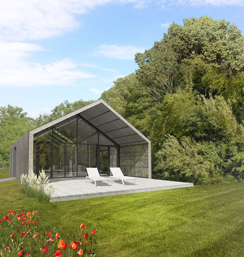 Обложка проекта: Барнхауз. Частный загородный дом