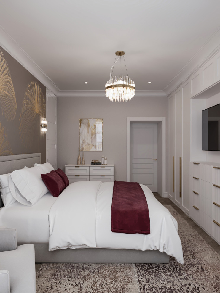 Столичный, 3х комнатный дом, классика с элементами Арт Деко