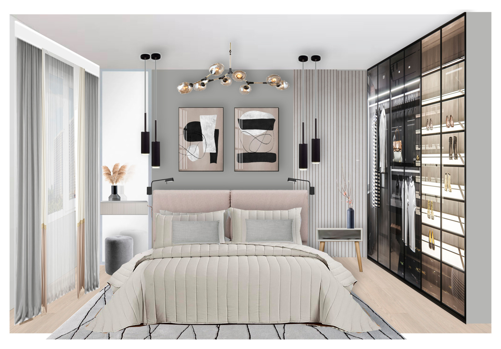 Интерьерный коллаж