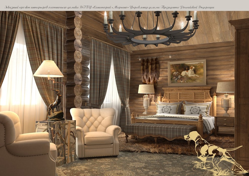 Hunting Lodge of the Park Ensemble "Maryino" of Prince Bariatinsky / Охотничий