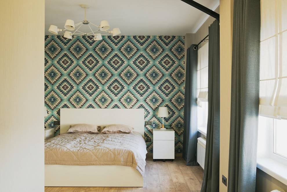 Обложка проекта: Квартира в современном стиле с нотами этники