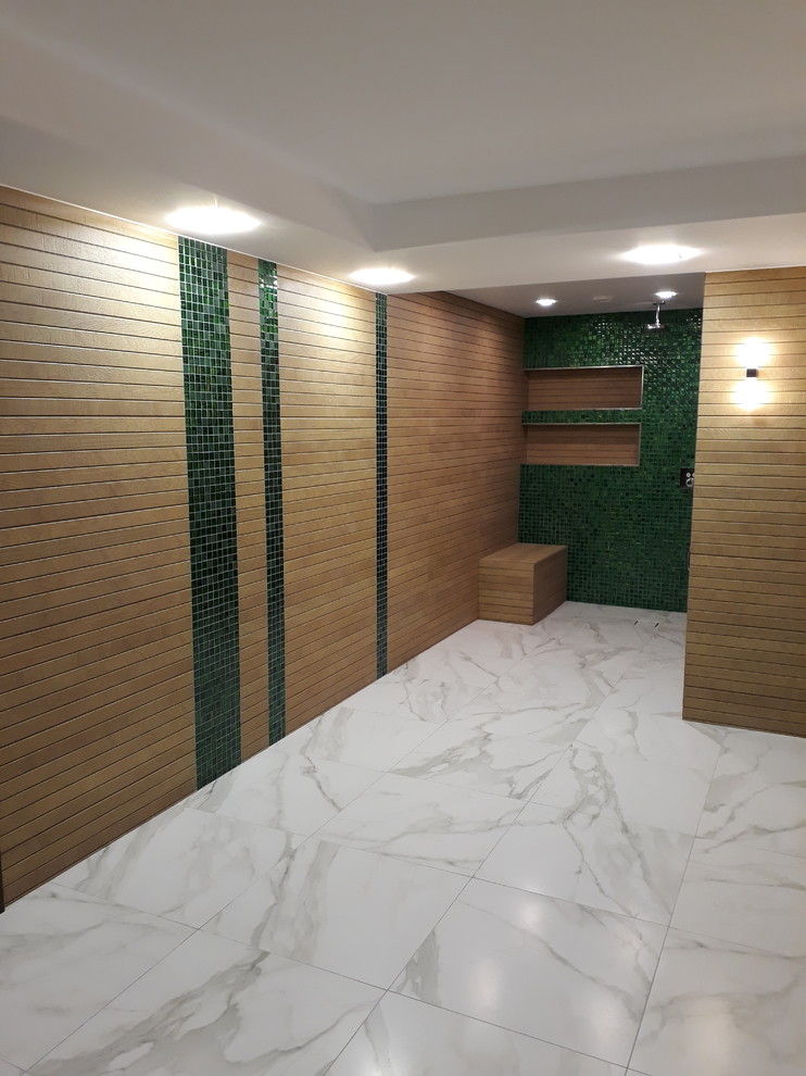 Дизайн проект спа-зоны и комнаты отдыха в загородном доме