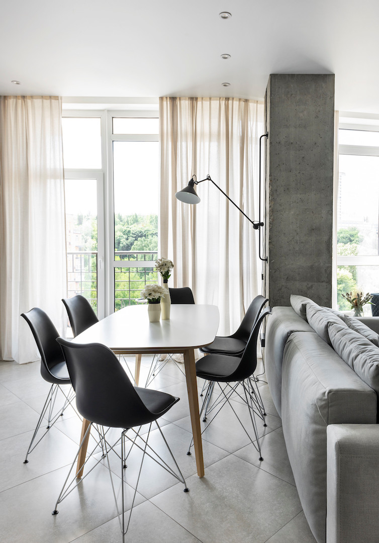 Квартира 66 м2 под сдачу в клубном доме с панорамным остеклением