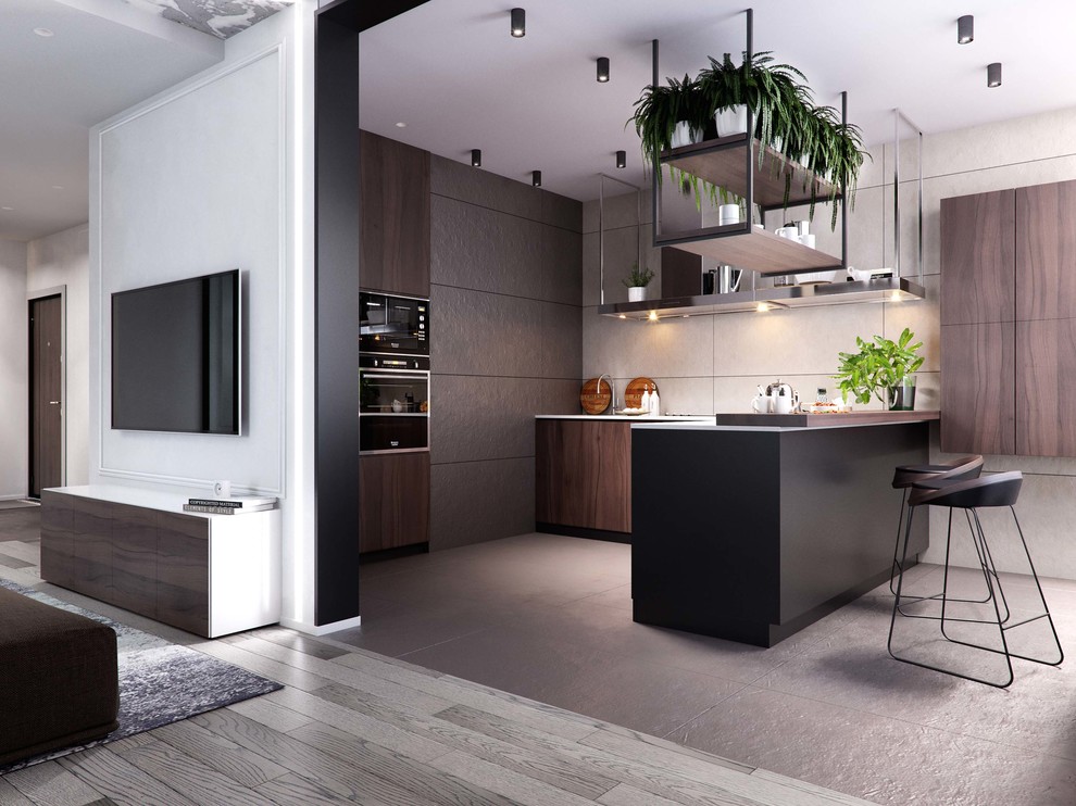 Дизайн квартиры для холостяка 80м2