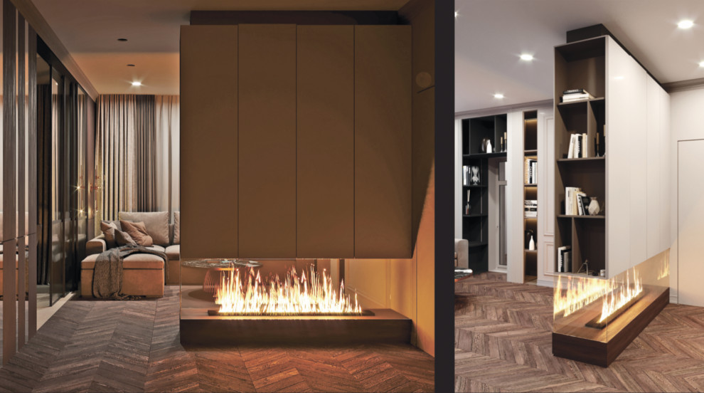 дизайн проект квартиры для семи из трех человек