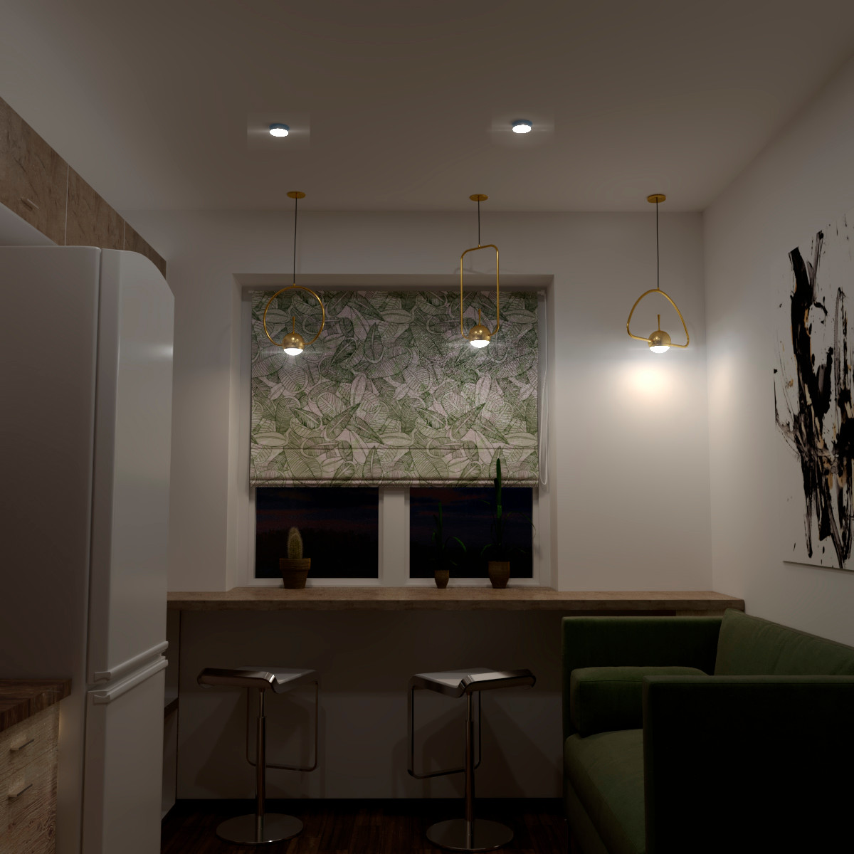 Дизайн небольшой квартиры для семьи из трех человек