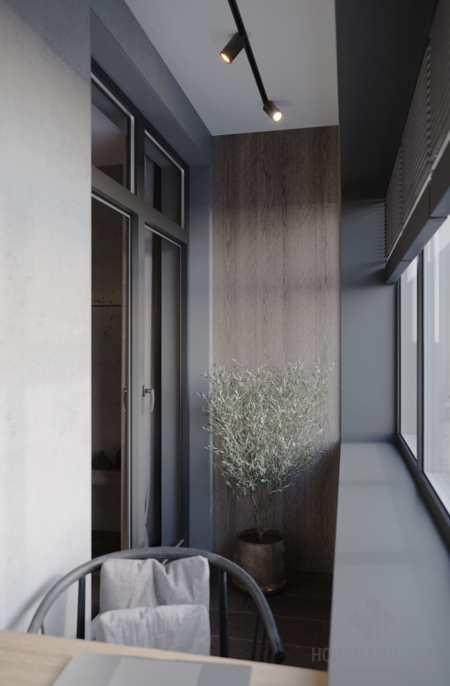 Дизайн-проект однокомнатной квартиры 42 кв.м в ЖК «Скандинавия»